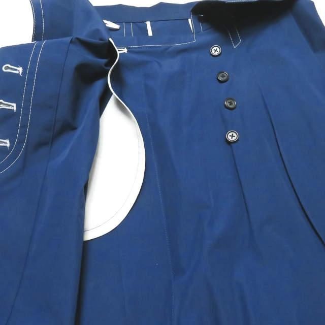 support surface サポートサーフェス 日本製 ポリエステルコットンラップスカート S ブルー ステッチ ボトムス ☆☆lc28525 |  | 05