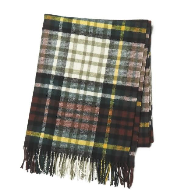 トラディショナルウェザーウェア Traditional Weatherwear スコットランド製 タータンチェック大判ストール ウール ブランケット マフラー Lc Loopヤフーショッピング店 通販 Yahoo ショッピング