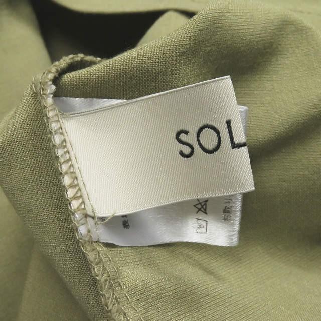 ソロヴ SOLOV 19SS リネン混 オーバーサイズシャツジャケット SO-19SS 