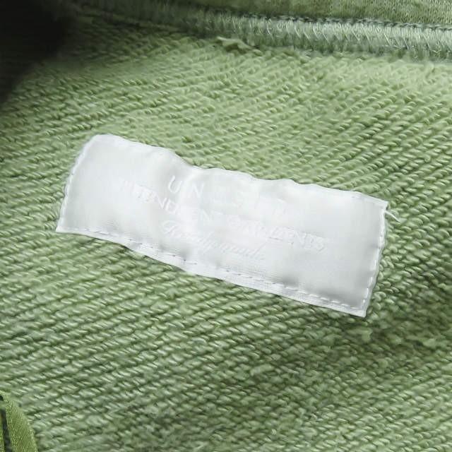 アンユーズド UNUSED 19SS 日本製 SWEAT PANTS センターシーム スウェットパンツ UW0725 0 グリーン サイドスリット ボトムス |  | 02