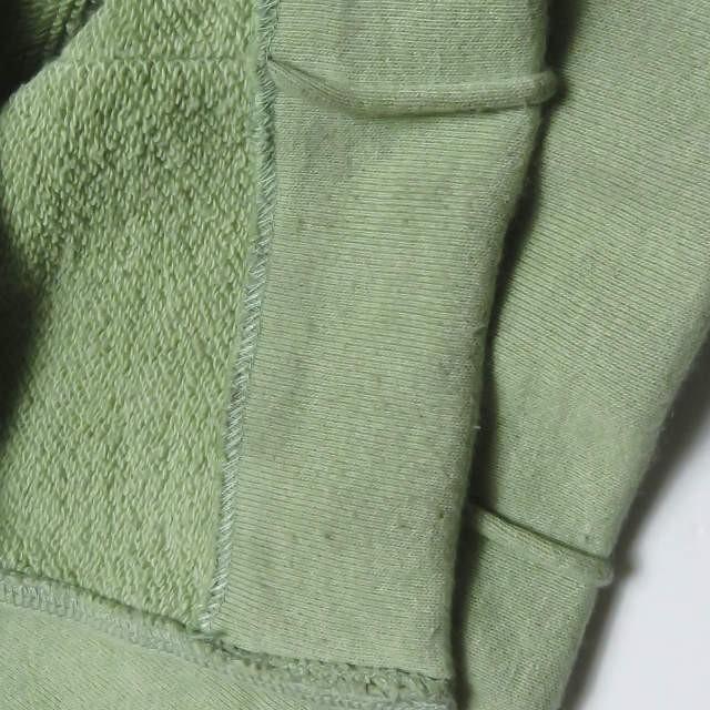 アンユーズド UNUSED 19SS 日本製 SWEAT PANTS センターシーム スウェットパンツ UW0725 0 グリーン サイドスリット ボトムス |  | 09