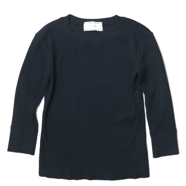 マイクローゼット My Clozette コットンリブロングスリーブtシャツ My901t002 フリー ネイビー 長袖 トップス Lc Loopヤフーショッピング店 通販 Yahoo ショッピング