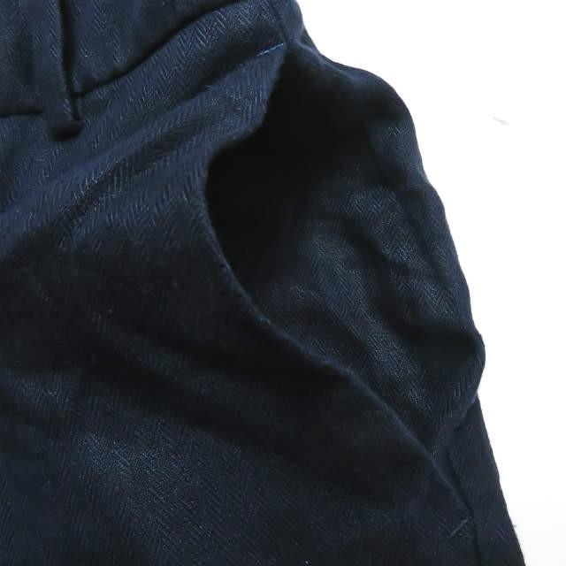 ジェイクルー J.CREW Gazebo Pants リネンヘリンボーンガウチョパンツ E8812 2 ネイビー ワイド クロップド ボトムス |  | 05