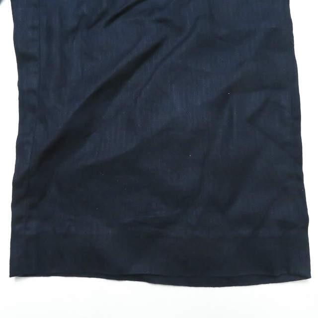 ジェイクルー J.CREW Gazebo Pants リネンヘリンボーンガウチョパンツ E8812 2 ネイビー ワイド クロップド ボトムス |  | 07