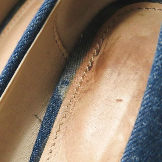 ディーゼル DIESEL スタッズデニムパンプス 36(23cm) インディゴ シューズ |  | 06