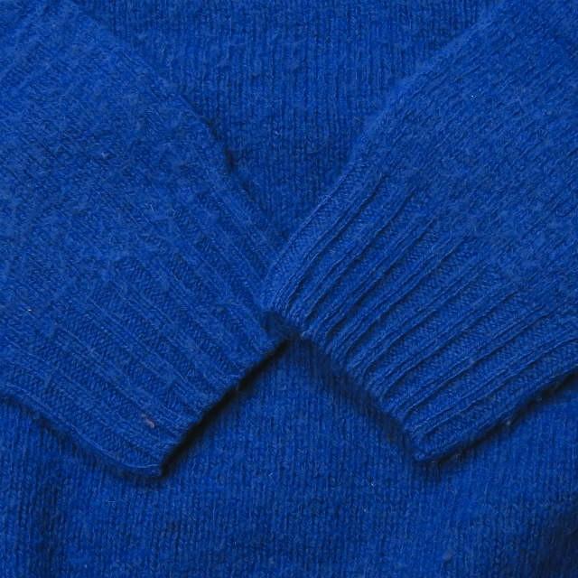 ノアイースターリー NOR' EASTERLY スコットランド製 CREW NECK SWEATER シャギードッグクルーネックニット 34 ブルー セーター プルオーバー |  | 06