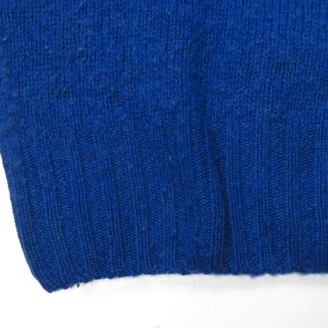 ノアイースターリー NOR' EASTERLY スコットランド製 CREW NECK SWEATER シャギードッグクルーネックニット 34 ブルー セーター プルオーバー |  | 07
