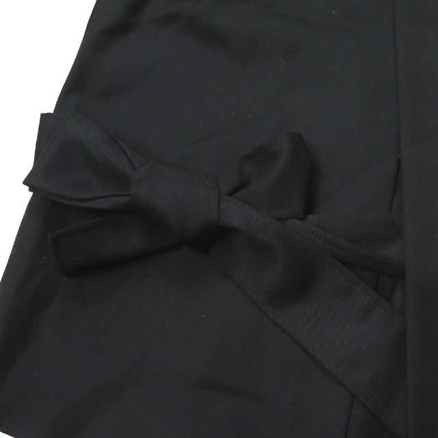 サワタカイ sawa takai 17AW 日本製 リボンデザイン ウールツイルクルーネックベスト FW17-0011 S ブラック ジレ トップス |  | 05