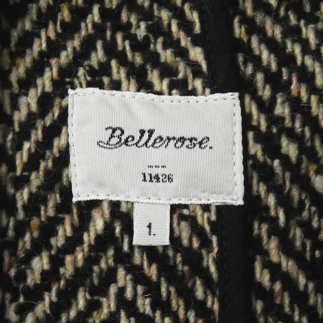 bellerose ベルローズ ELHEN ヘリンボーンネップウールノーカラーコート 1 ブラック アウター ☆☆lc28785 |  | 02