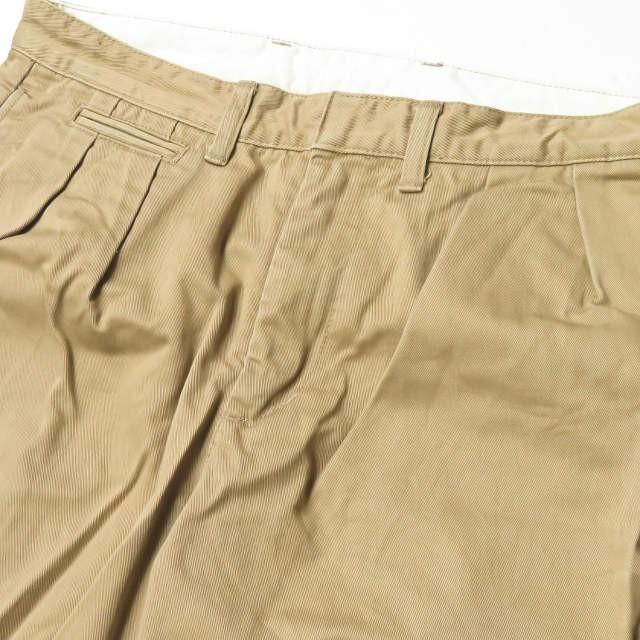 ビームスボーイ BEAMS BOY 日本製 チノペグトップパンツ 13-24-0203-578 0 ベージュ コットン クロップド ボトムス |  | 03