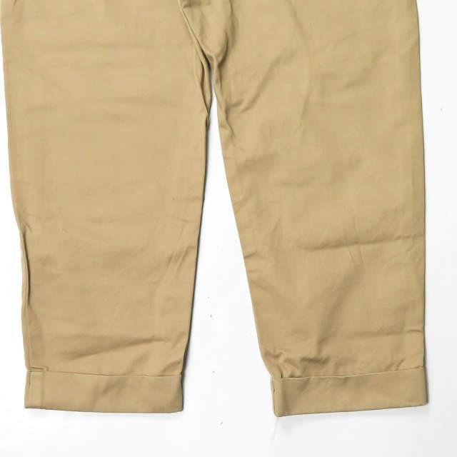 ビームスボーイ BEAMS BOY 日本製 チノペグトップパンツ 13-24-0203-578 0 ベージュ コットン クロップド ボトムス |  | 09