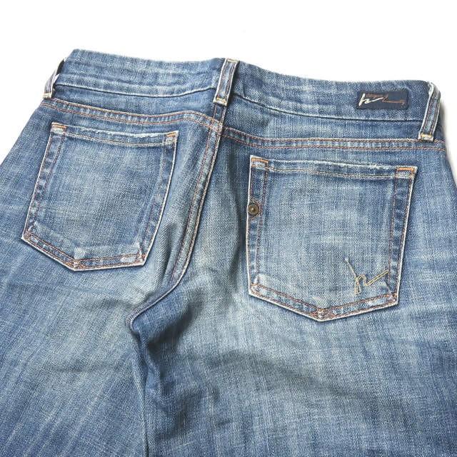 シチズンオブヒューマニティー Citizens Of Humanity ストレッチデニムクロップドパンツ 140225 26 インディゴ 5ポケット ショーツ ボトムス |  | 07