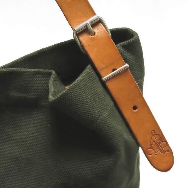 エキパヘ EQUIPAJE キャンバスショルダーバッグ カーキ 肩掛け トート