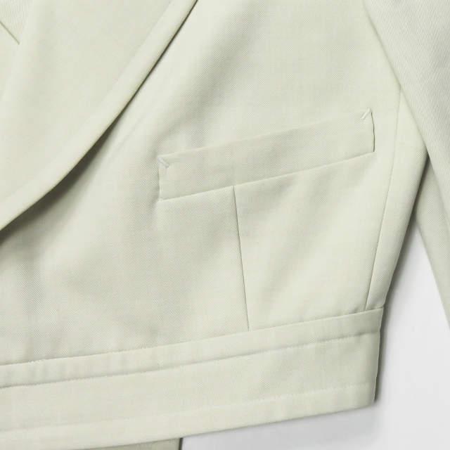 TOGA PULLA トーガ プルラ 17AW 日本製 スペンサー付きショート丈ジャケット TP72-FC232 36 オフホワイト ウール アウター ☆☆lc29032 |  | 05