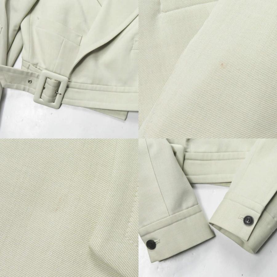 TOGA PULLA トーガ プルラ 17AW 日本製 スペンサー付きショート丈ジャケット TP72-FC232 36 オフホワイト ウール アウター ☆☆lc29032 |  | 09