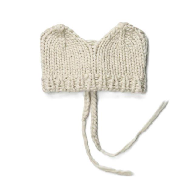 アンユーズド タン Unused X Tan 16aw 別注 ニットビスチェ Us1231 フリー ベージュ ウール ニットブラ トップス Lc Loopヤフーショッピング店 通販 Yahoo ショッピング