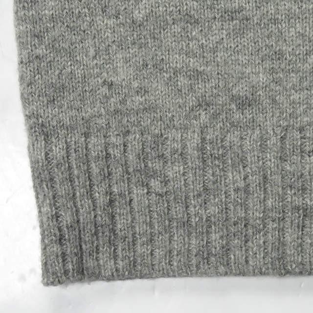 マディソンブルー MADISON BLUE 15AW WOOL KNIT VEST ウールVネックショートベスト MB154-8005 00 グレー ノースリーブ プルオーバー トップス |  | 05