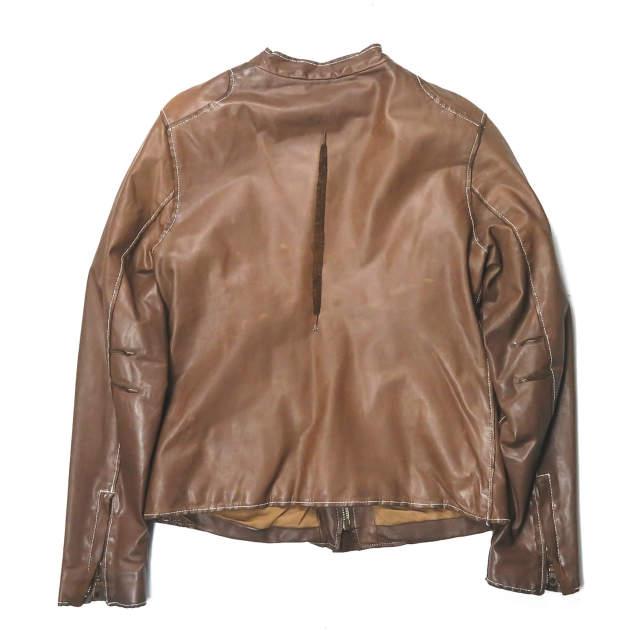 sisii シシ 日本製 カウレザーシングルライダースジャケット XXS