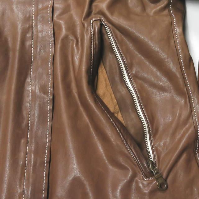 sisii シシ 日本製 カウレザーシングルライダースジャケット XXS