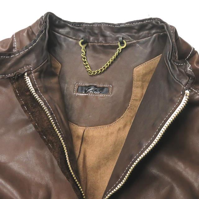 sisii シシ 日本製 カウレザーシングルライダースジャケット XXS