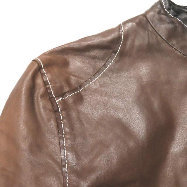 sisii シシ 日本製 カウレザーシングルライダースジャケット XXS