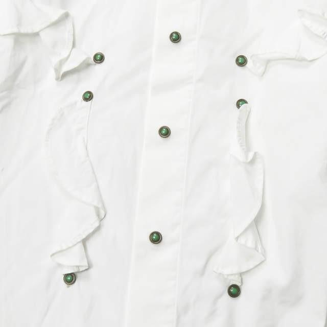 トーガ プルラ TOGA PULLA 17SS 日本製 Cotton Shirts2 メタルスタッズ