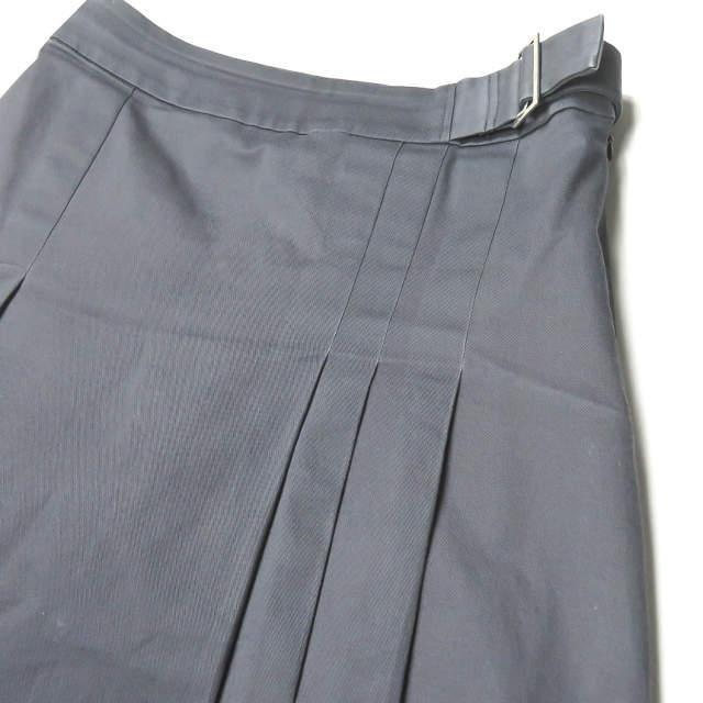 ELIN エリン 日本製 アシンメトリーロングスカート 11505-23-1101 38 グレー ストレッチ プリーツ ベルト ボトムス ☆☆lc29099 |  | 04