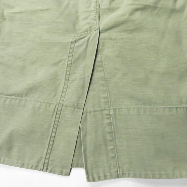 MADISON BLUE マディソンブルー 日本製 バックサテンミリタリータイトスカート 00(XS) オリーブ バックジップ ボトムス ☆☆lc29233 |  | 05