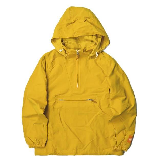 ザ・ノースフェイス THE NORTH FACE キッズ ナイロンアノラック NPJ11403 150 イエロー シェル マウンテンパーカー アウター | 