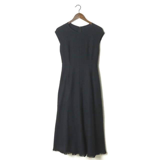 フューレン Fuhlen 日本製 Linton ツイードノースリーブワンピース 591 029 38 ネイビー トップス Lc Loopヤフーショッピング店 通販 Yahoo ショッピング