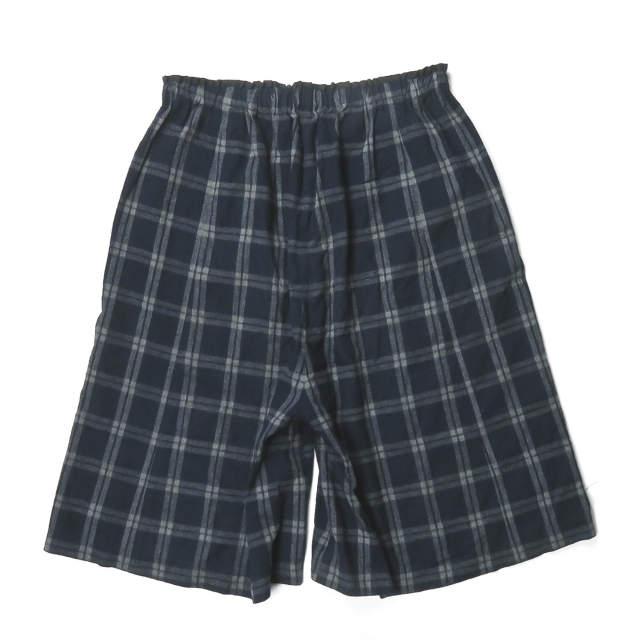 BEAMS BOY ビームスボーイ シャギーチェックキュロット 13-28-0021-286 フリー ネイビー ワイド ガウチョ パンツ ボトムス ☆☆lc29378 |  | 01