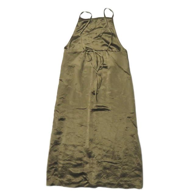 ビューティーアンドユース ユナイテッドアローズ Beauty Youth United Arrows サテンキャミソールワンピース 1626 242 1624 カーキ ノースリーブ Lc Loopヤフーショッピング店 通販 Yahoo ショッピング