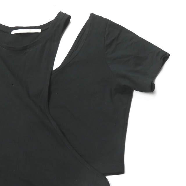 little suzie カットソー little Suzie リトルスージー Asymmetry Layered Tops