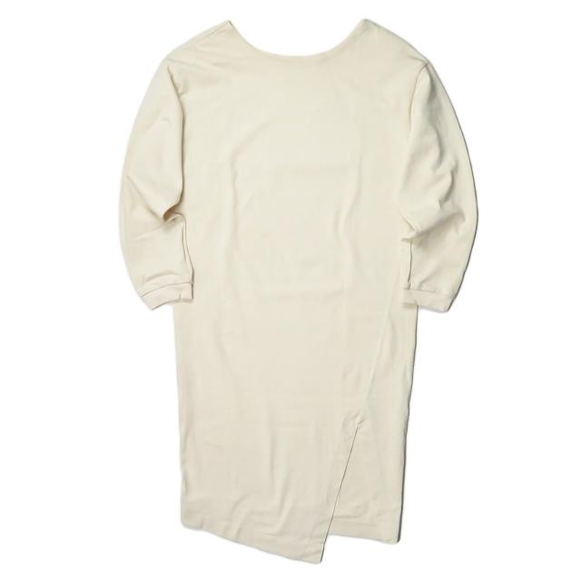 イウエン マトフ Aewen Matoph 日本製 スリットカットソーワンピース 15 699 0161 フリー ベージュ 長袖 コットン トップス Lc Loopヤフーショッピング店 通販 Yahoo ショッピング