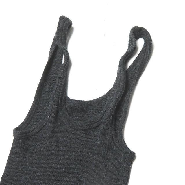 エンフォルド ENFOLD 18AW 日本製 ウールリブニットタンクトップ 300BA202-3250 38 チャコールグレー ノースリーブ キャミソール トップス |  | 02