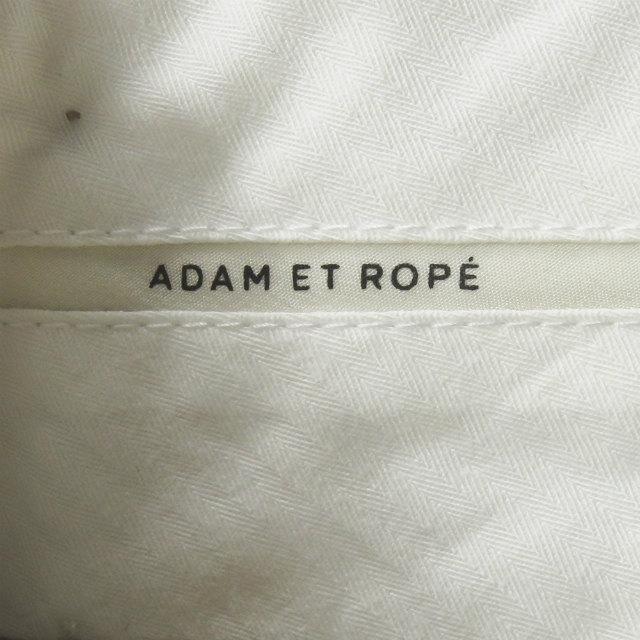 アダムエロペ ADAM ET ROPE 19AW 日本製 ストレートラインスラックス