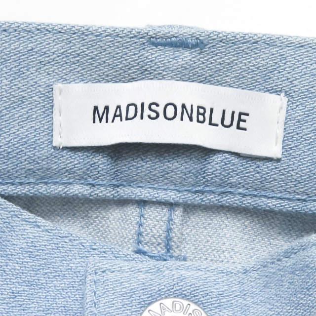 マディソンブルー MADISON BLUE 20SS 日本製 Flare Denim Pants フレアデニムパンツ MB201-3012 02 ライトブルー ジッパーフライ ブーツカット |  | 03