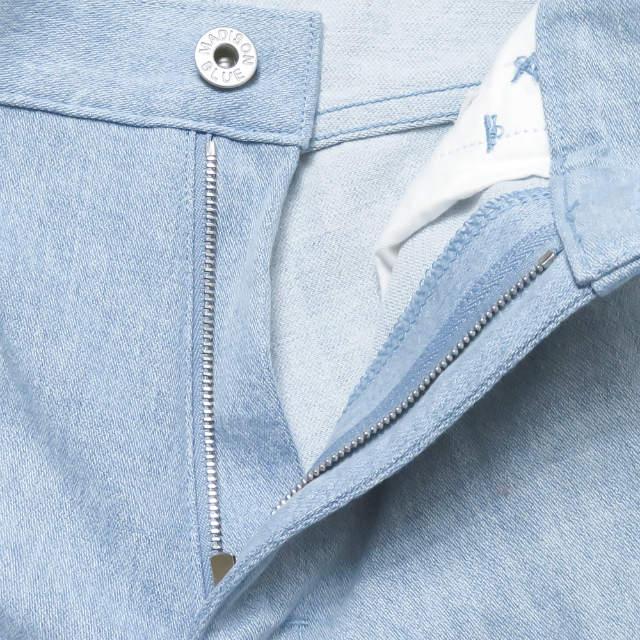 マディソンブルー MADISON BLUE 20SS 日本製 Flare Denim Pants フレアデニムパンツ MB201-3012 02 ライトブルー ジッパーフライ ブーツカット |  | 04