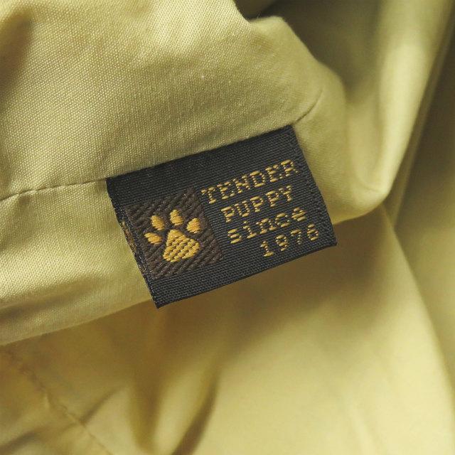 テンダーパピー TENDER PUPPY リバーシブルジップアップベスト L イエロー スタンドカラー チェック/ソリッド トップス |  | 14