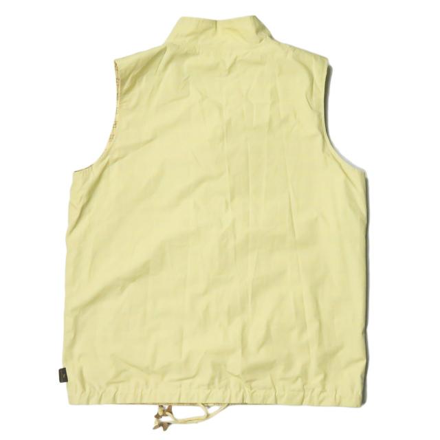 テンダーパピー TENDER PUPPY リバーシブルジップアップベスト L イエロー スタンドカラー チェック/ソリッド トップス |  | 03