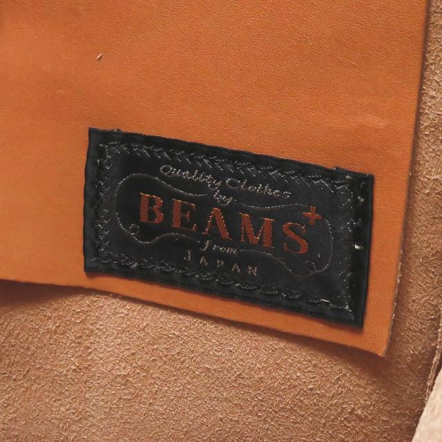 BEAMS PLUS/レザーショッピングバック BEAMS PLUS（ビームスプラス）の「BEAMS PLUS / レザー