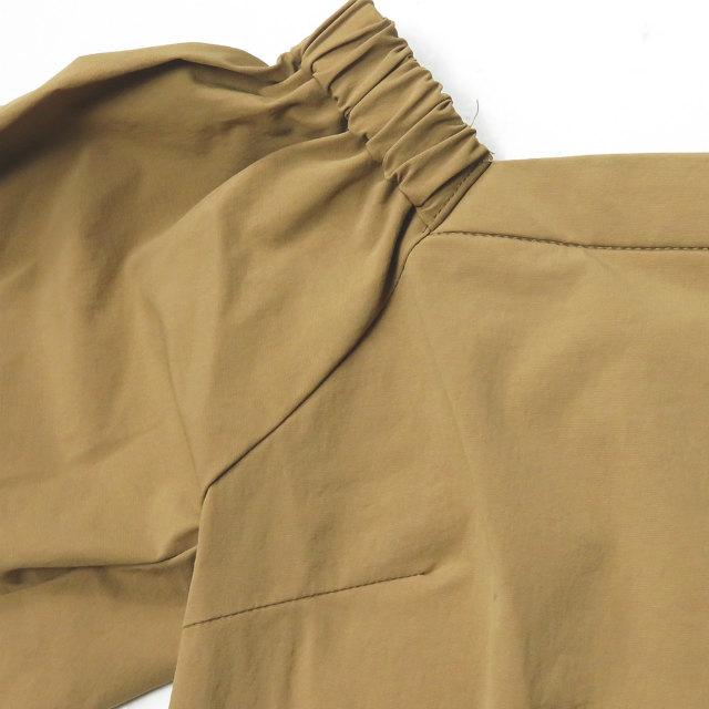 エリン ELIN 日本製 バルーンスリーブトップ 11601-11-1101 38 ベージュ シャツ ブラウス オフショルダー ストレッチ トップス |  | 03