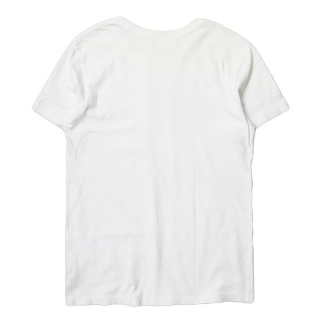 スリーピージョーンズ SLEEPY JONES アメリカ製 プリントクルーネックTシャツ XS ホワイト 半袖 コットン PROUVE トップス |  | 01