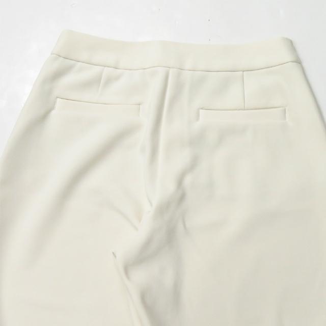 デミルクス ビームス Demi-Luxe BEAMS 日本製 ボンディングAラインパンツ 68-23-0378-152 36 ベージュ クロップド ボトムス |  | 05