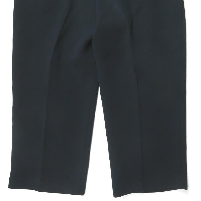 デミルクス ビームス Demi-Luxe BEAMS ウエストバイカラーインタックパンツ 68-23-0133-126 36 ネイビー ストレッチ スラックス クロップド ボトムス |  | 08