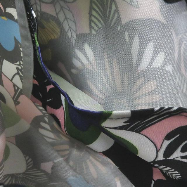 マリメッコ ユニクロ marimekko x UNIQLO 別注 KNAP SACK ナップサック ピンク リュック 巾着 花柄 テキスタイル カバン |  | 06