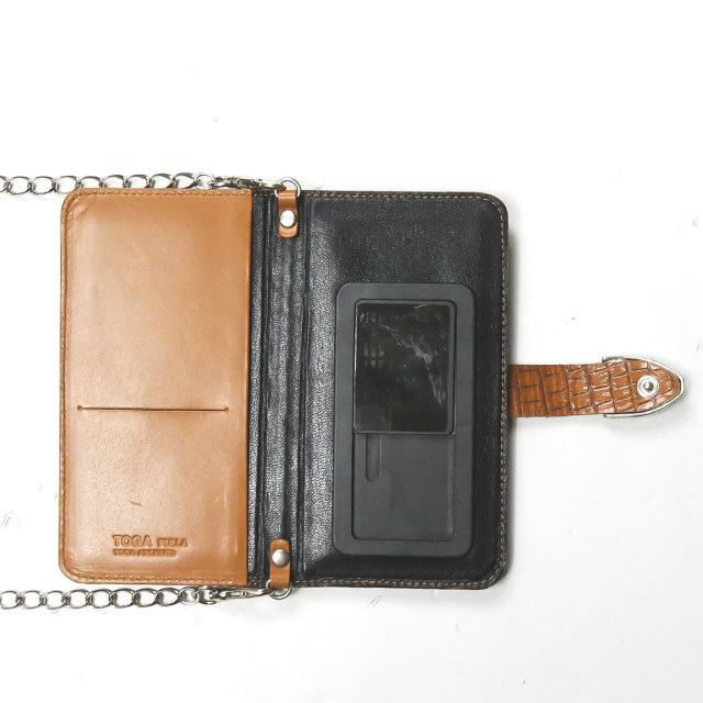 TOGA PULLA 「TOGA PULLA/トーガプルラ」Leather phone strap