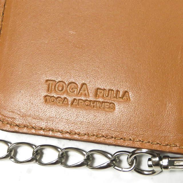 トーガ プルラ TOGA PULLA Metal chain mobile case メタル