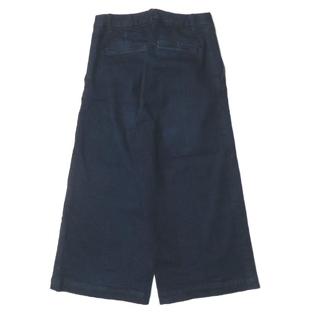 ビューティーアンドユース ユナイテッドアローズ BEAUTY&YOUTH UNITED ARROWS デニムクロップド９分丈ガウチョパンツ 1614-217-3988 M ネイビー ストレッチ |  | 01