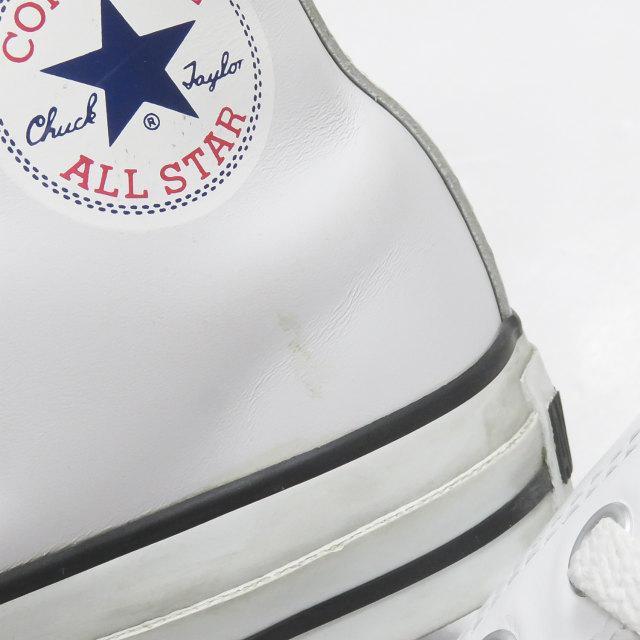 コンバース CONVERSE LEA ALL STAR HI レザーオールスター ハイカット 1B907 US4(23cm) ホワイト スニーカー シューズ |  | 12